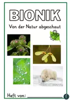 Vorschau - Arbeitsblätter - Bionik_Forscherheft_Sachunterricht_Klasse 3-4 - Seite 1