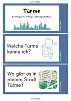 Vorschau - Bildkarten - Türme bauen: Impulsfragen für Forschen / Einstieg / Aktivierung - Seite 2