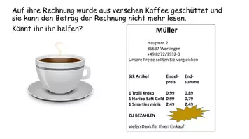Vorschau - Stundenentwürfe - Dezimalbrüche addieren und subtrahieren - Beispiel Einkaufen - Seite 2