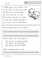 Vorschau - Arbeitsblätter - Lesetexte Klasse 1 und 2 - Kurze Lesesnacks 4 - Seite 1