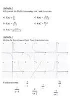 Vorschau - Arbeitsblätter - Gebrochen rationale Funktionen (Übung/Klasse.8) - Seite 2