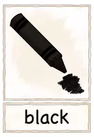 Vorschau - Poster - Flashcards Bildkarten Farben/Colours für Englisch + DaZ - Seite 1