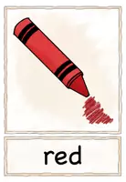 Vorschau - Poster - Flashcards Bildkarten Farben/Colours für Englisch + DaZ - Seite 2