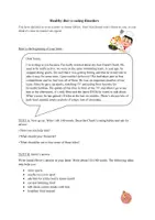 Vorschau - Arbeitsblätter - problem letters from teenagers_Healthy diet vs eating disorders - Seite 2