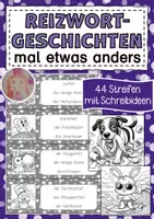Vorschau - Aufgabenkarten - Reizwortgeschichten – mal etwas anders - Deckblatt
