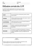 Aperçu - Feuilles d'exercices - Comment les "large language models" opèrent-ils? (LLM's) - Page 2