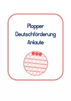 Vorschau - Fördermaterial/Inklusion - Freiarbeit Deutsch Plopper Anlaute - Seite 1