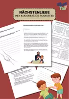 Vorschau - Stundenentwürfe - Nächstenliebe leben - Der barmherzige Samariter (Stundenentwurf) - Deckblatt