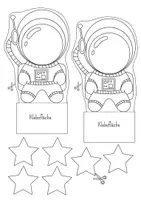 Vorschau - Unterrichtsreihen - Weltraum im Schuhkarton - Bastelvorlage - Seite 3
