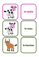 Aperçu - Jeux - Jeu Rappelles-Toi thème Animaux de la Ferme - Page 3