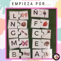 Vista previa - Decoración del aula - PUZZLE: EMPIEZA POR 🐝🧸 - Portada