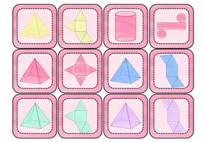 Vorschau - Spiele - Paarspiel geometrische Körper und Netze - Seite 3