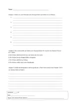 Vorschau - Arbeitsblätter - Kurzgeschichte Merkmale Leistungsüberprüfung/Test - Seite 1