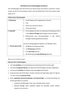 Vorschau - Arbeitsblätter - Eine Inhaltsangabe verfassen Merkblatt - Deckblatt
