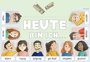 Vorschau - Poster - Gefühlsbarometer "Heute bin ich..." | Klammern - Seite 2