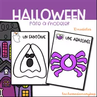 Aperçu - Jeux - Halloween - Pâte à modeler - Page de couverture
