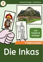 Vorschau - Arbeitsblätter - Die Inkas - Fingerpuppen - Alltag in der Vergangenheit - Deckblatt