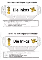 Vorschau - Arbeitsblätter - Die Inkas - Fingerpuppen - Alltag in der Vergangenheit - Seite 3