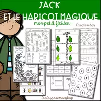 Aperçu - Jeux - Mon petit fichier - Jack et le haricot magique - Page de couverture