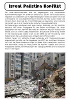 Vorschau - Arbeitsblätter - Israel-Palästina-Konflikt: Ursachen, Dimensionen und Herausforderungen - Seite 1