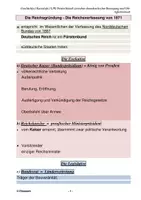 Vorschau - Unterrichtsreihen - Kaiserreich von 1871 - Verfassung und Struktur - Seite 1