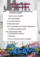 Vorschau - Unterrichtsreihen - L'art du Graffiti - Projektarbeit - Seite 1