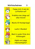 Vorschau - Spiele - Aufwärmen mit Würfel - Aufgaben #homeschooling - Seite 2
