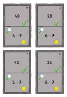 Vorschau - Spiele - Rechenspaziergang 7er Reihe Multiplikation - Seite 3