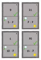 Vorschau - Spiele - Rechenspaziergang 7er Reihe Multiplikation und Division - Seite 3