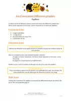Aperçu - Apprentissages en autonomie - Jeu d'association Graphies - Papillons - Page 1