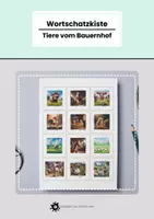 Vorschau - Spiele - Wortschatzkiste - Tiere vom Bauernhof - Deckblatt