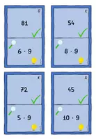 Vorschau - Spiele - Rechenspaziergang 9er Reihe Multiplikation - Seite 3