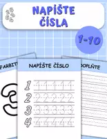 Náhľad - ✍️ Zábava s číslami: Naučte sa písať 1-10 🔟 - obálka