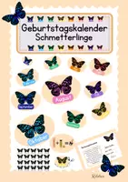 Vorschau - Fördermaterial/Inklusion - Geburtstagskalender - Deckblatt