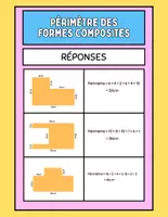 Aperçu - Préparation de séance / Séance complète - Périmètre des formes composites +2 fiches d'activités - Page de couverture