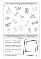 Vorschau - Arbeitsblätter - Nomen Arbeitsheft, Thema Sommer - Seite 3