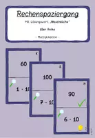 Vorschau - Spiele - Rechenspaziergang 10er Reihe Multiplikation - Deckblatt