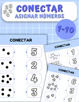 Vista previa - Hojas de trabajo - 🚀 Viaje por los números matemáticos: ¡Conecta imágenes! 🔟 - Portada
