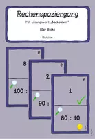 Vorschau - Spiele - Rechenspaziergang 10er Reihe Division - Deckblatt