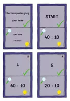 Vorschau - Spiele - Rechenspaziergang 10er Reihe Division - Seite 2