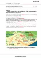 Vorschau - Arbeitsblätter - 500 Jahre Reformation - Arbeitsblätter mit Lösungen - Seite 1