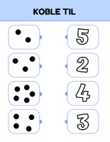 forhåndsvisning - 🚀 Matematikk tallreise: Koble sammen bildene! 🔟 - side 1