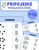 Náhľad - 🚀 Matematická cesta za číslami: Spojte obrázky! 🔟 - obálka