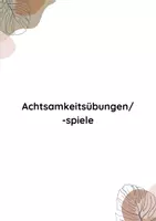 Vorschau - Aufgabenkarten - Achtsamkeitübungen/-Spiele für Kinder-Yoga & Schule - Seite 2
