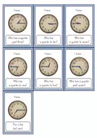 Vorschau - Spiele - The Time - I have...! Who has...? (Quarter Hours) - Seite 3
