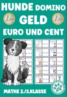 Vorschau - Stationenlernen - Hunde Domino Geld Euro Cent Mathematik 2. Klasse - Deckblatt