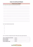 Vista previa - Unidades / Secuencias / Situaciones de Aprendizaje - Cuentos y mini relatos: tarea por bloques - página 1