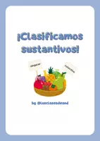 Vista previa - Juegos / Gamificación - ¡Clasificamos los sustantivos! - Portada