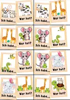 anteprima - Giochi - Tedesco - Io ho, chi ha? - Animali e preposizioni di luogo - Pagina 1