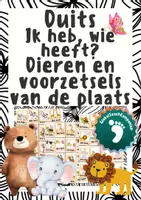 Voorbeeld - Duits - Ik heb, wie heeft? - Dieren en plaatsvoorwerpen - Voorblad